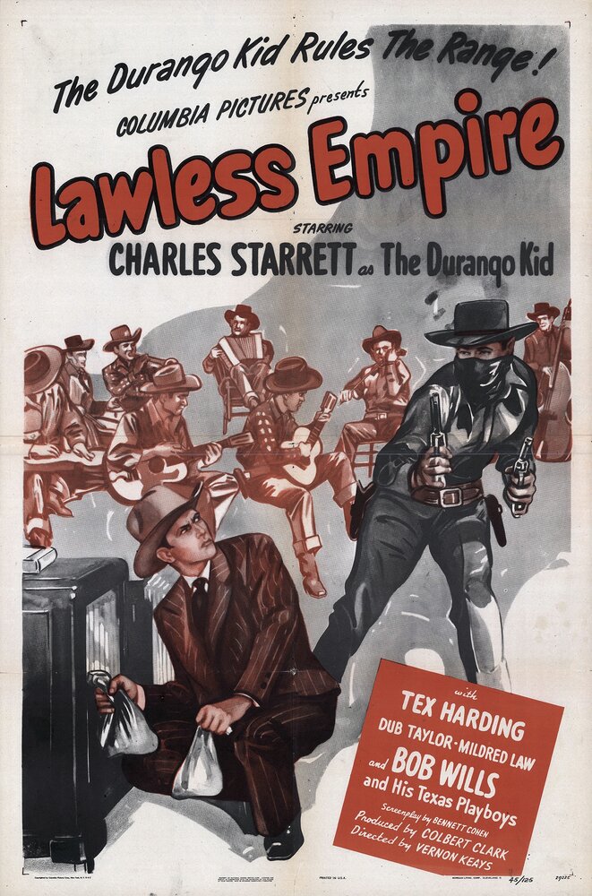Lawless Empire (1945) постер
