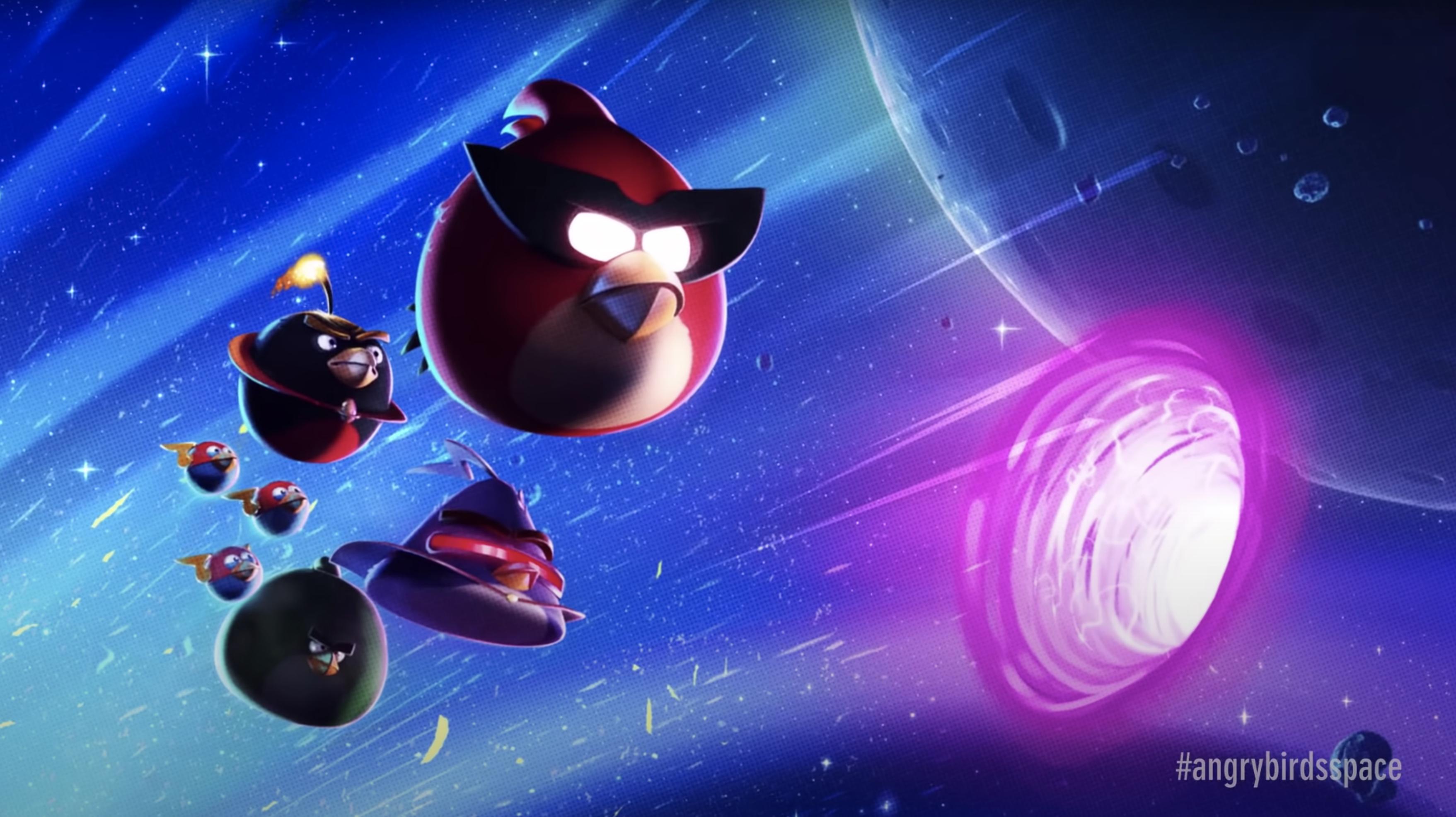 Angry Birds Space (2012) постер