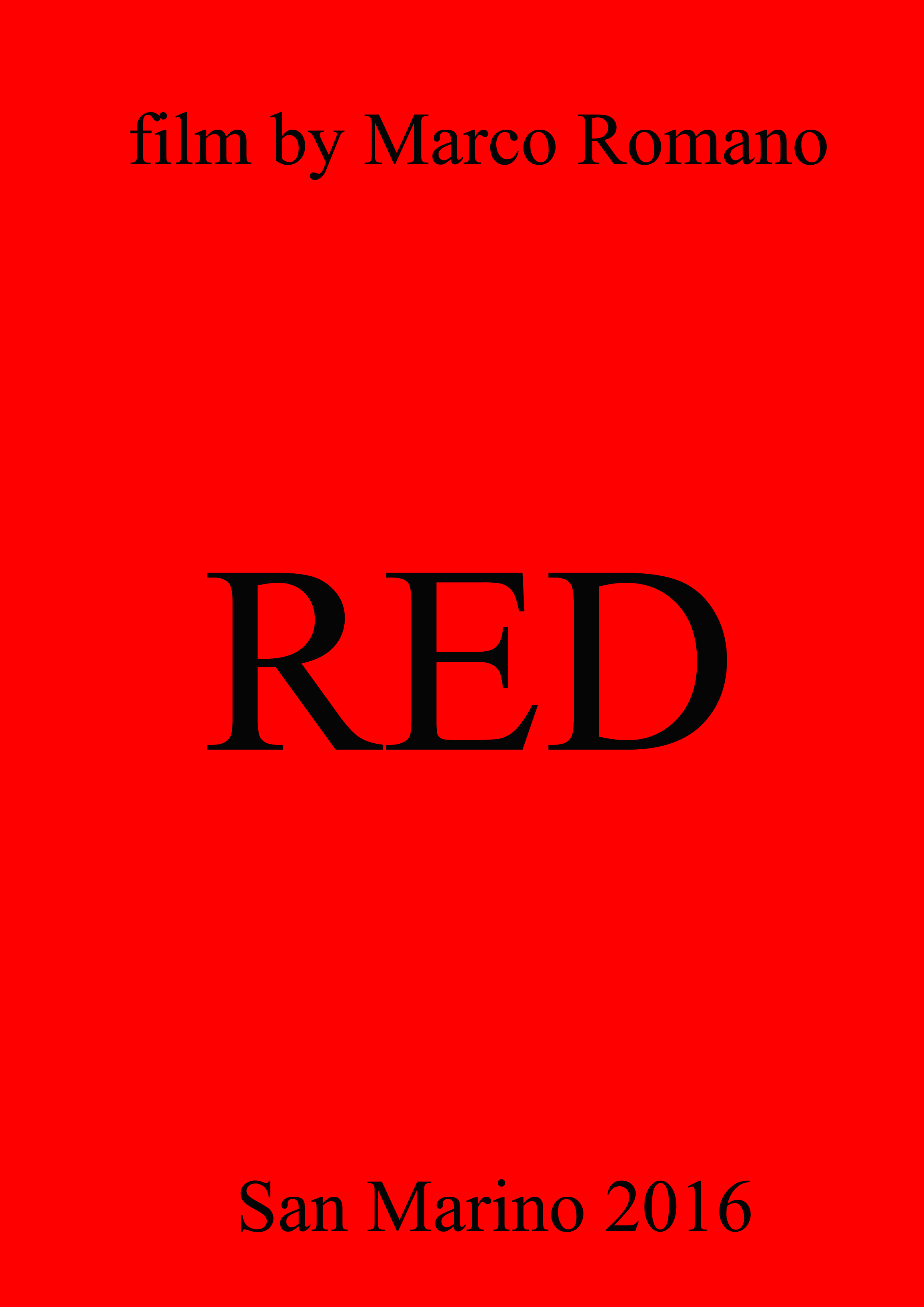 Красный (2016) постер