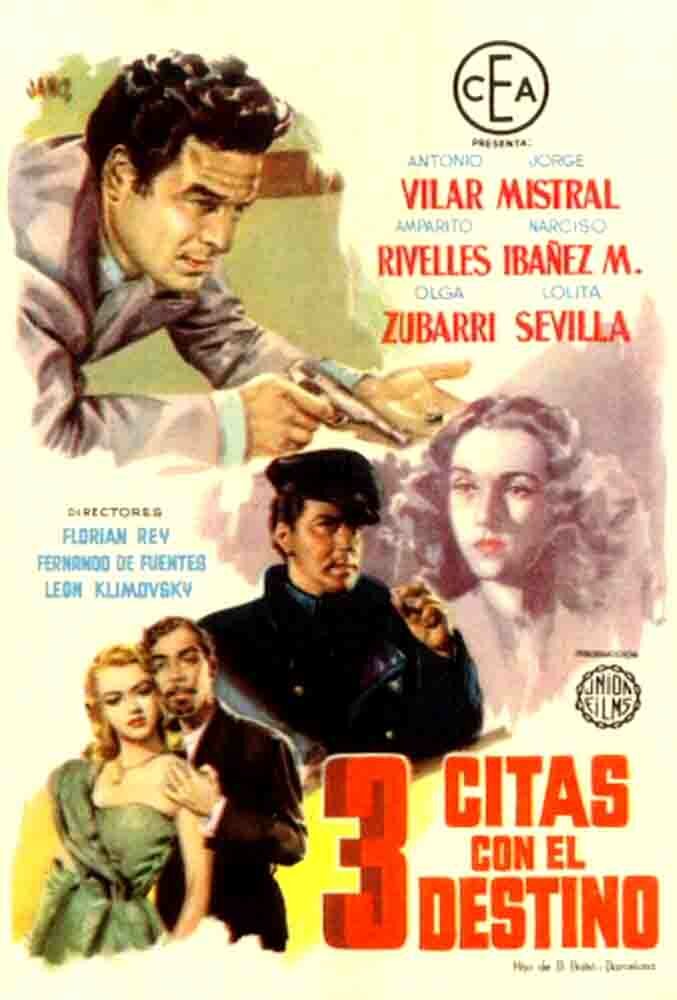 Три встречи с судьбой (1954) постер