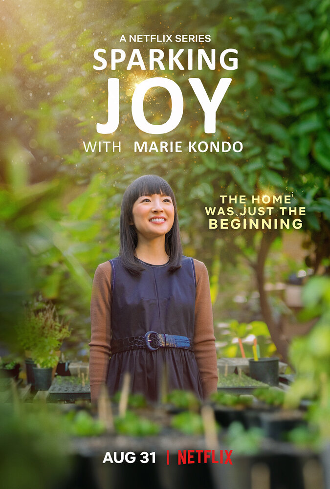 Sparking Joy with Marie Kondo (2021) постер