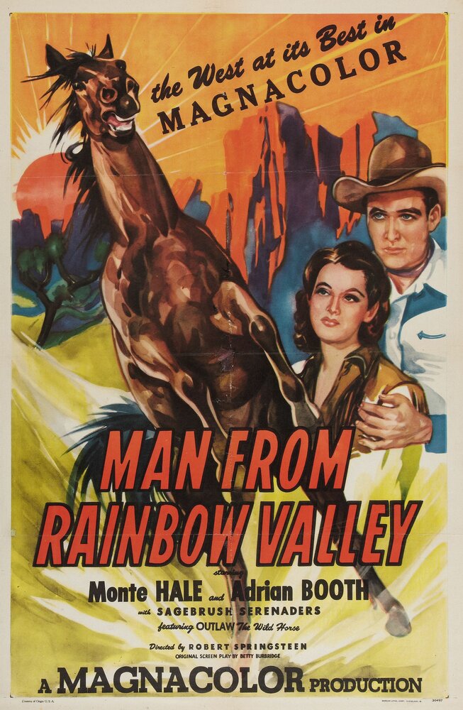 Man from Rainbow Valley (1946) постер