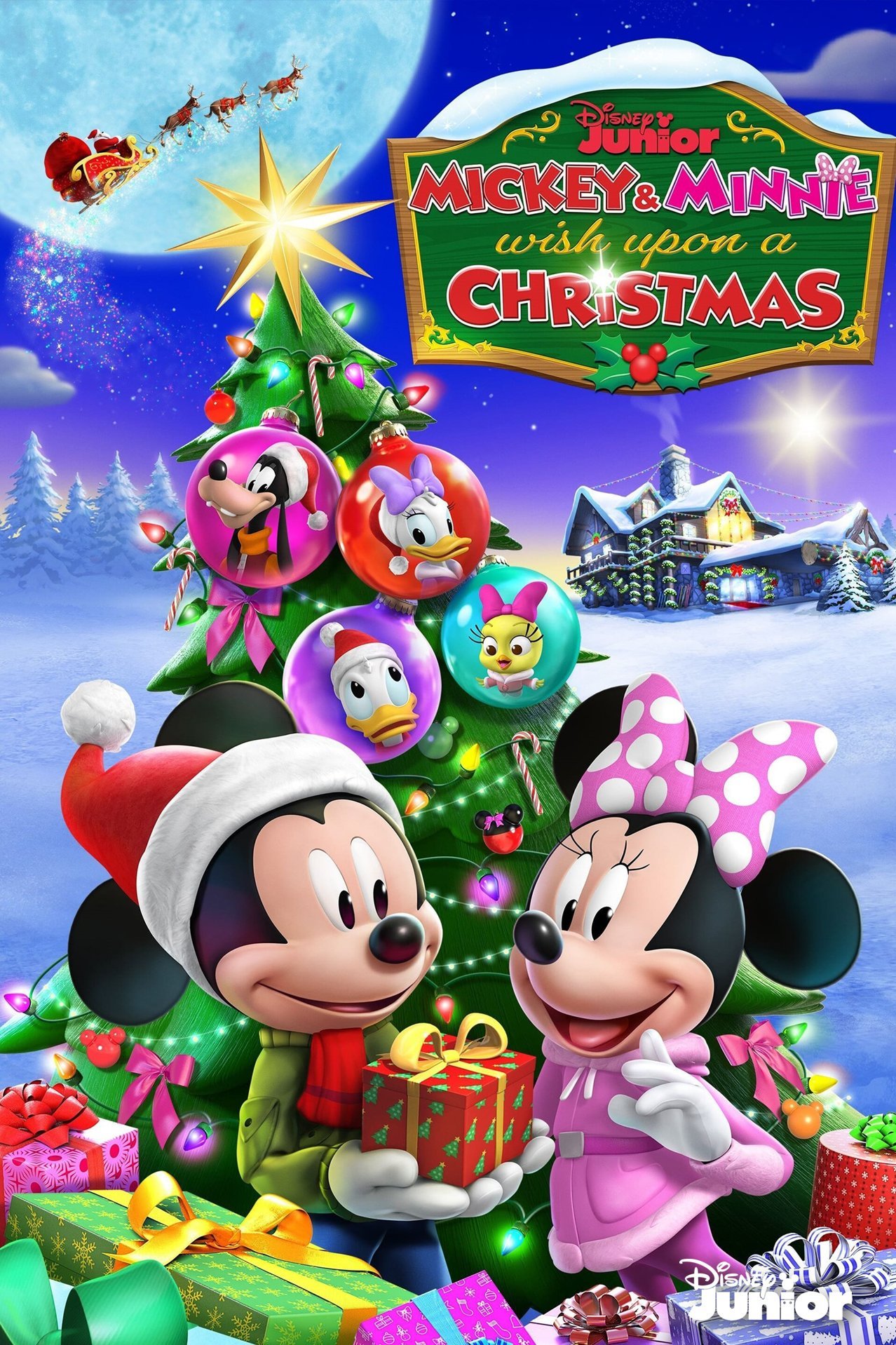 Микки и Минни: Желание на Рождество (2021) постер