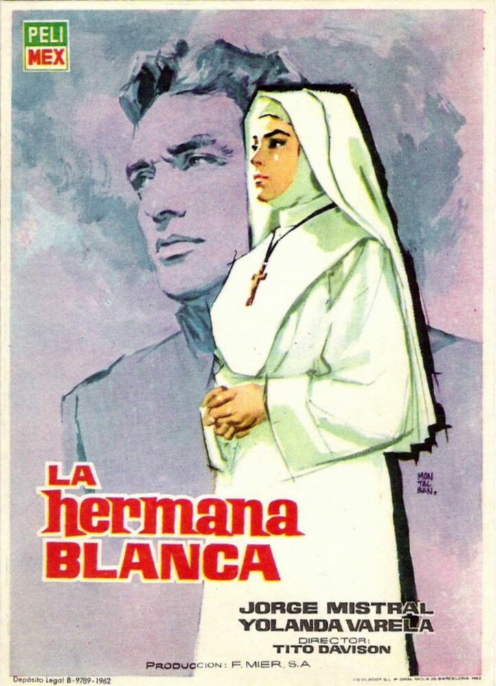 La hermana blanca (1960) постер