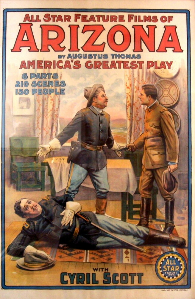 Аризона (1913) постер