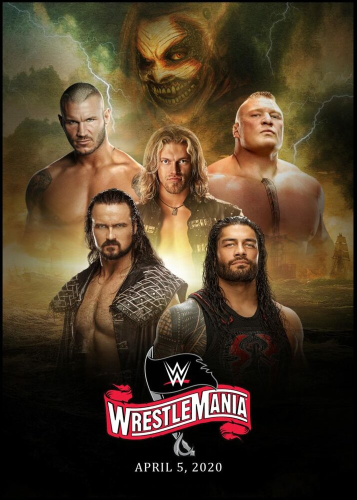 WWE РестлМания 36 (2020) постер